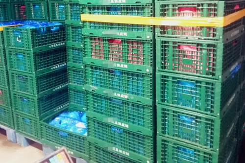 优化蔬果连锁超市供应链 可用折叠胶筐