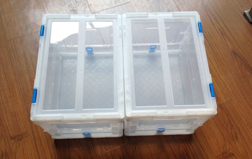 ZJXS3626285C带盖塑料折叠收纳箱小箱