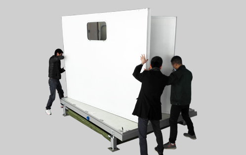 ZJWBF-001质优环保折叠式围板房