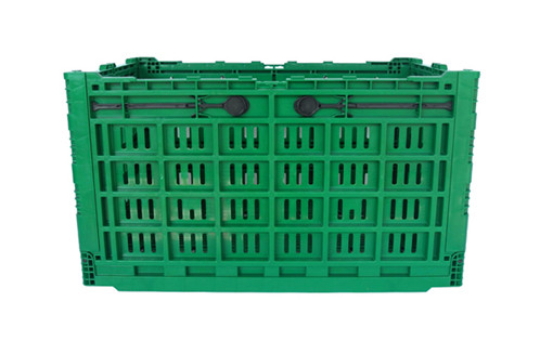 ZJKB604034W塑料折叠周转筐蔬菜水果筐